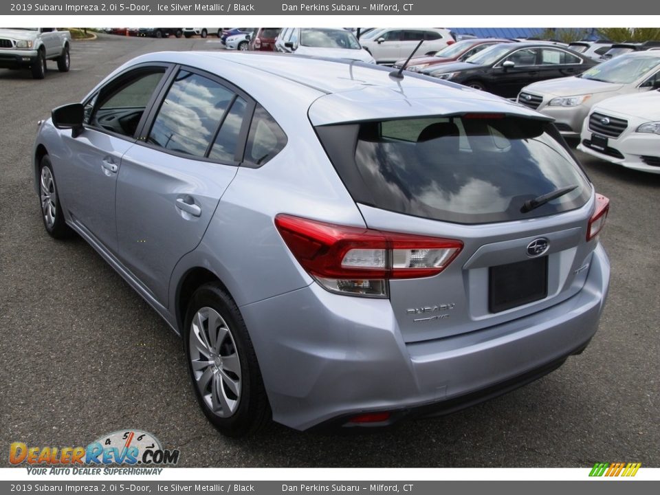 2019 Subaru Impreza 2.0i 5-Door Ice Silver Metallic / Black Photo #7