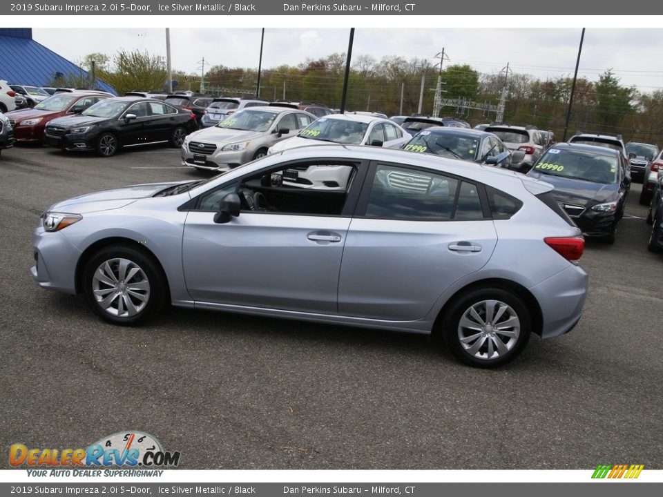 2019 Subaru Impreza 2.0i 5-Door Ice Silver Metallic / Black Photo #8