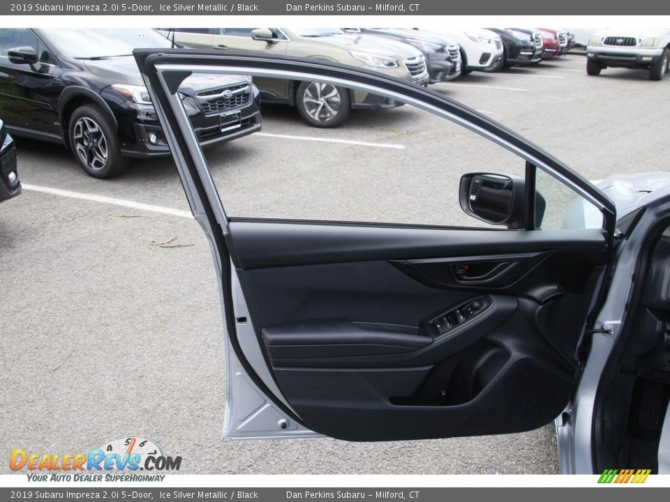 2019 Subaru Impreza 2.0i 5-Door Ice Silver Metallic / Black Photo #9
