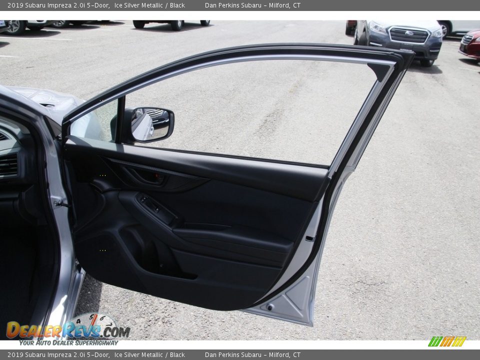 2019 Subaru Impreza 2.0i 5-Door Ice Silver Metallic / Black Photo #16