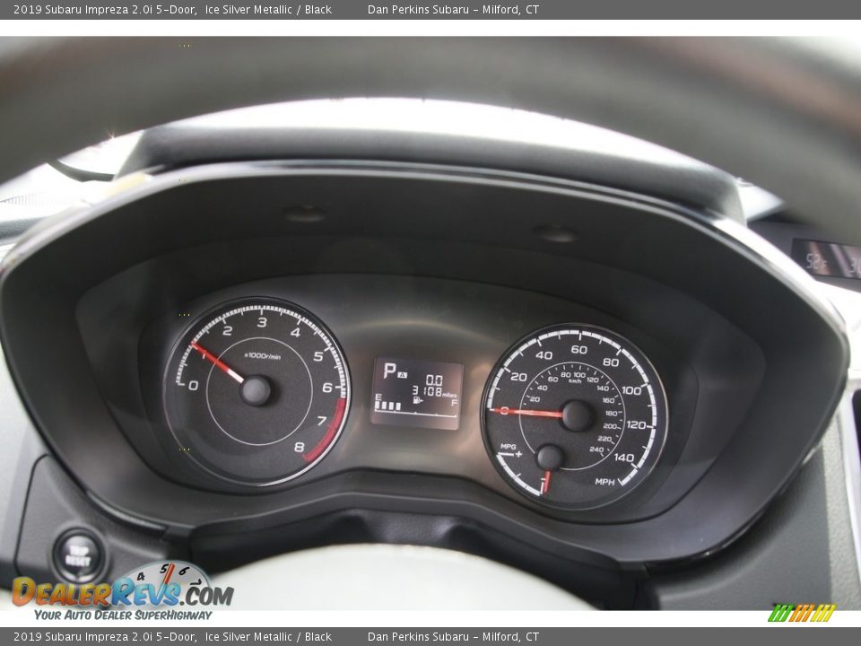 2019 Subaru Impreza 2.0i 5-Door Ice Silver Metallic / Black Photo #17