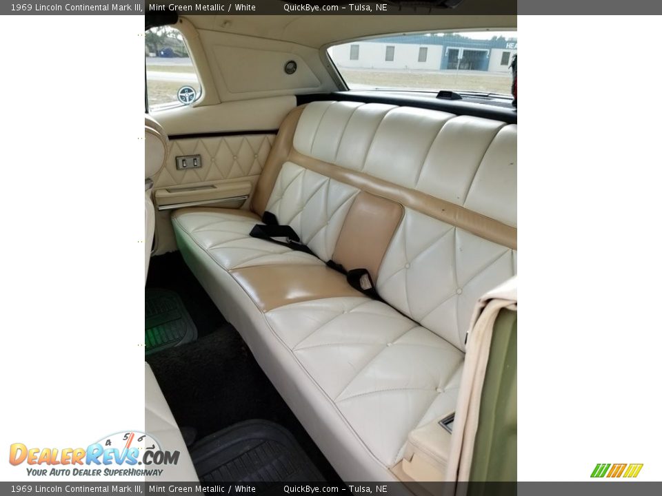 Rear Seat of 1969 Lincoln Continental Mark III Photo #9