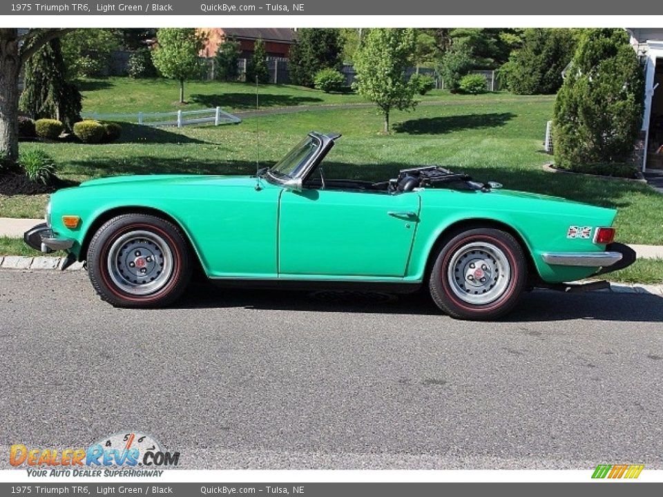 Light Green 1975 Triumph TR6  Photo #1