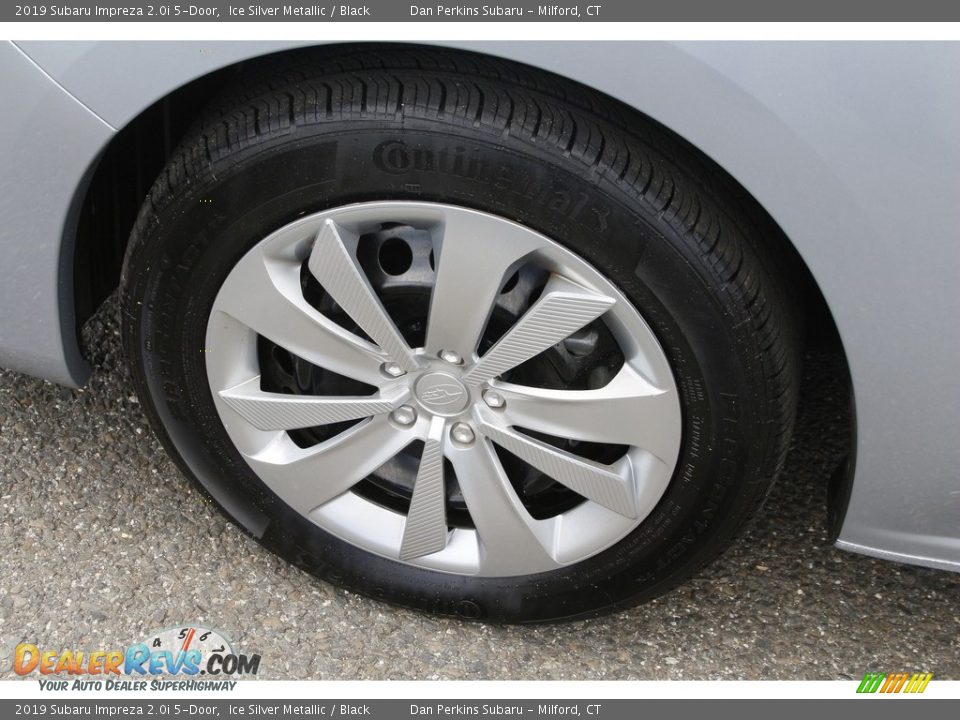 2019 Subaru Impreza 2.0i 5-Door Ice Silver Metallic / Black Photo #21