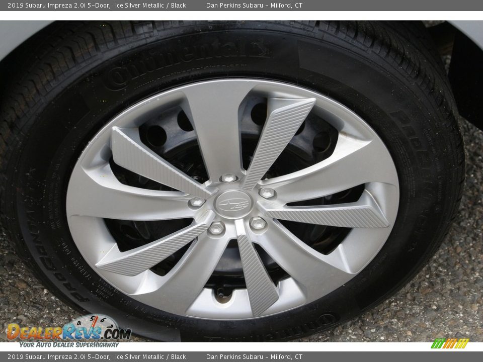 2019 Subaru Impreza 2.0i 5-Door Ice Silver Metallic / Black Photo #23