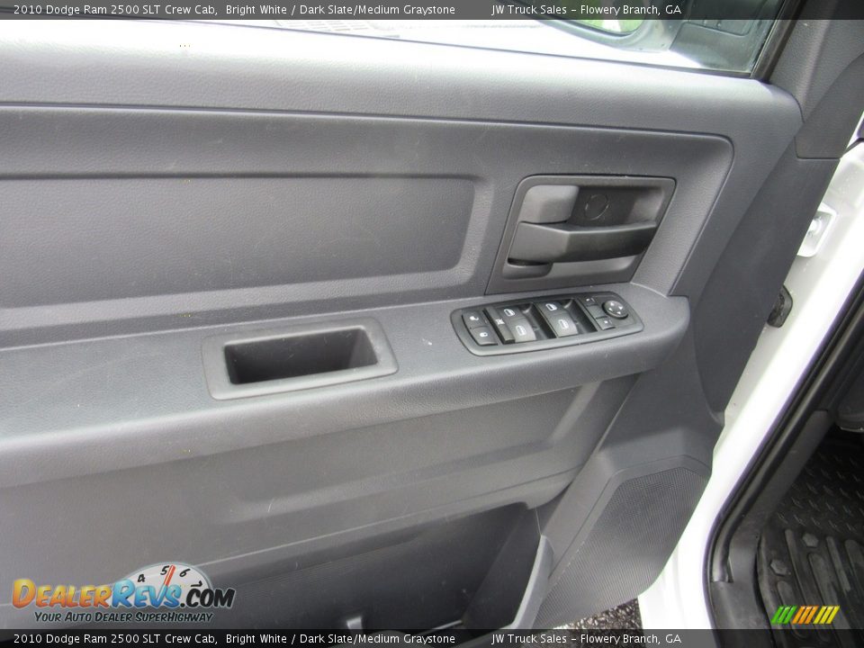 2010 Dodge Ram 2500 SLT Crew Cab Bright White / Dark Slate/Medium Graystone Photo #12