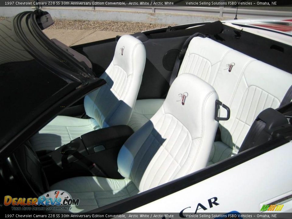 1997 Chevrolet Camaro Z28 SS 30th Anniversary Edition Convertible Arctic White / Arctic White Photo #4