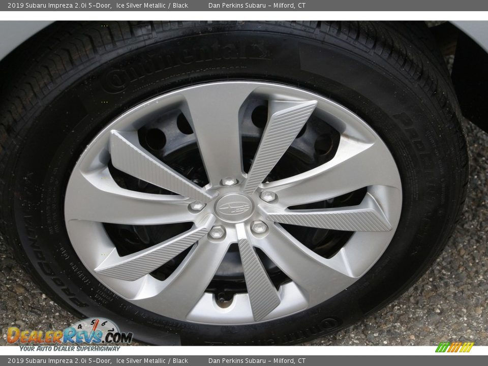 2019 Subaru Impreza 2.0i 5-Door Ice Silver Metallic / Black Photo #24