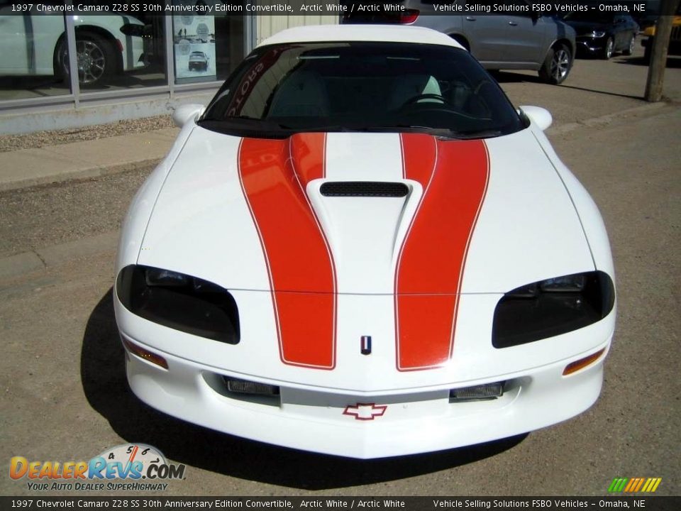 1997 Chevrolet Camaro Z28 SS 30th Anniversary Edition Convertible Arctic White / Arctic White Photo #8