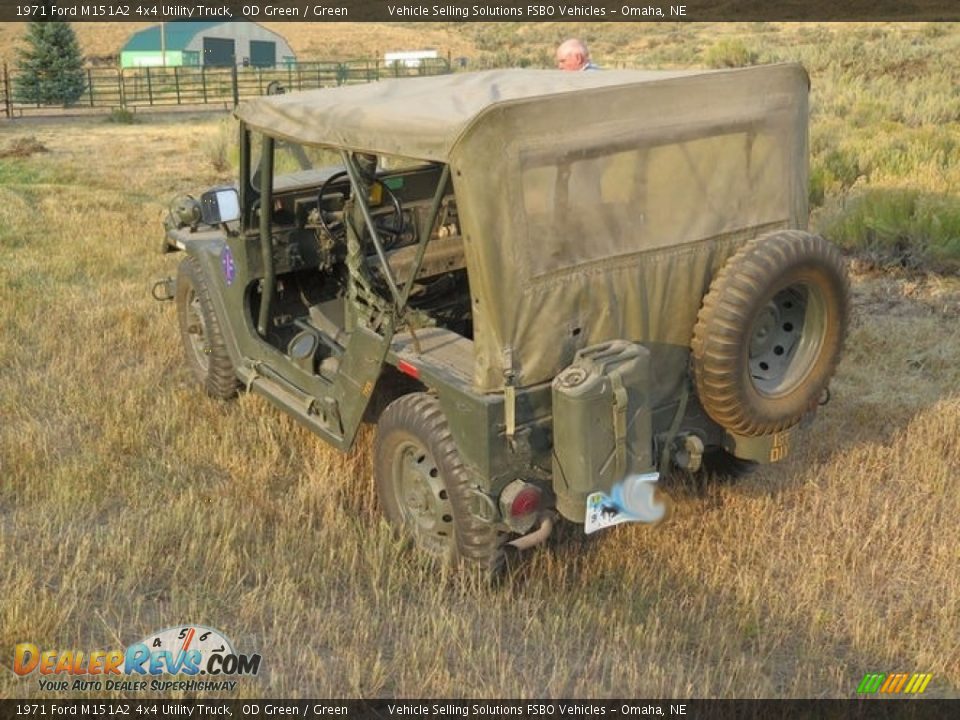 OD Green 1971 Ford M151A2 4x4 Utility Truck Photo #8