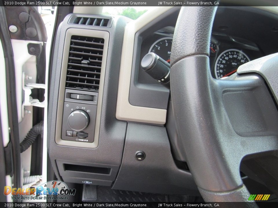 Controls of 2010 Dodge Ram 2500 SLT Crew Cab Photo #20