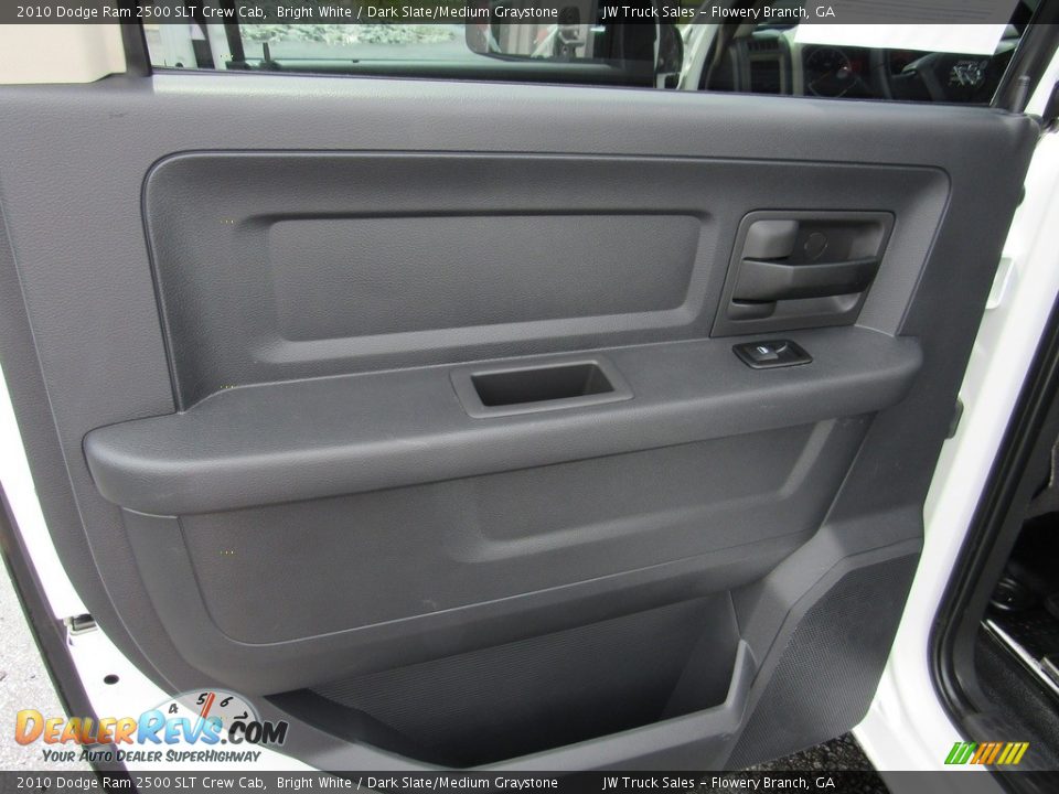 2010 Dodge Ram 2500 SLT Crew Cab Bright White / Dark Slate/Medium Graystone Photo #29