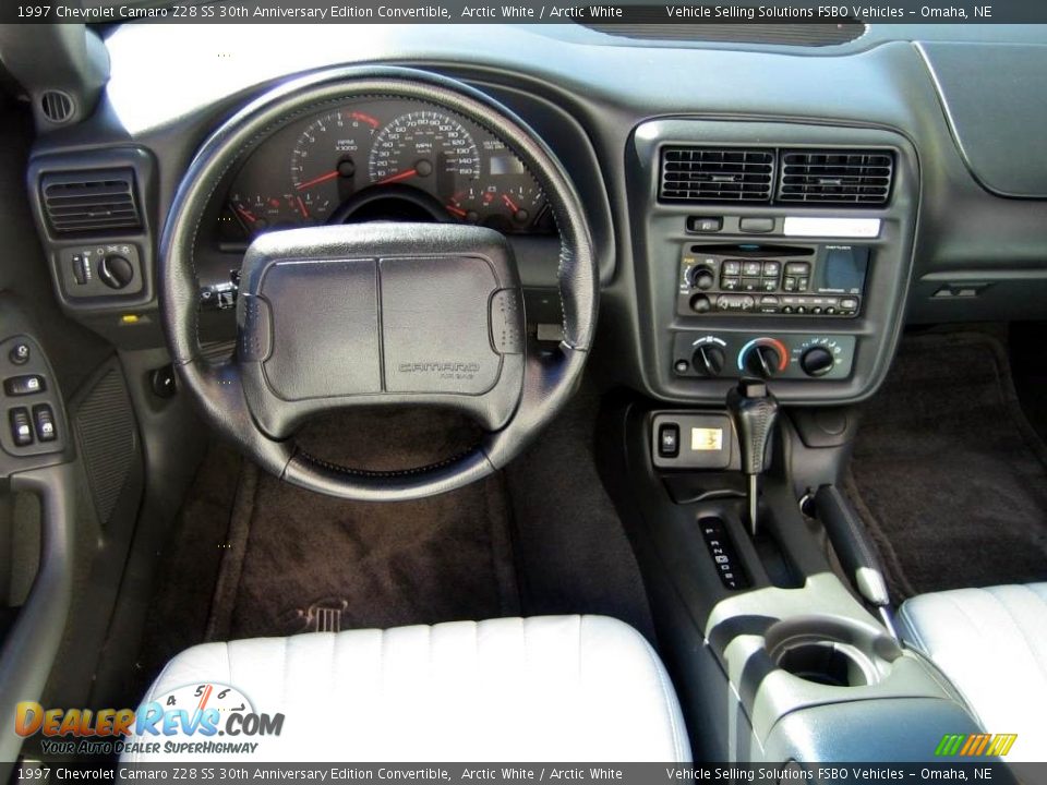 Dashboard of 1997 Chevrolet Camaro Z28 SS 30th Anniversary Edition Convertible Photo #23