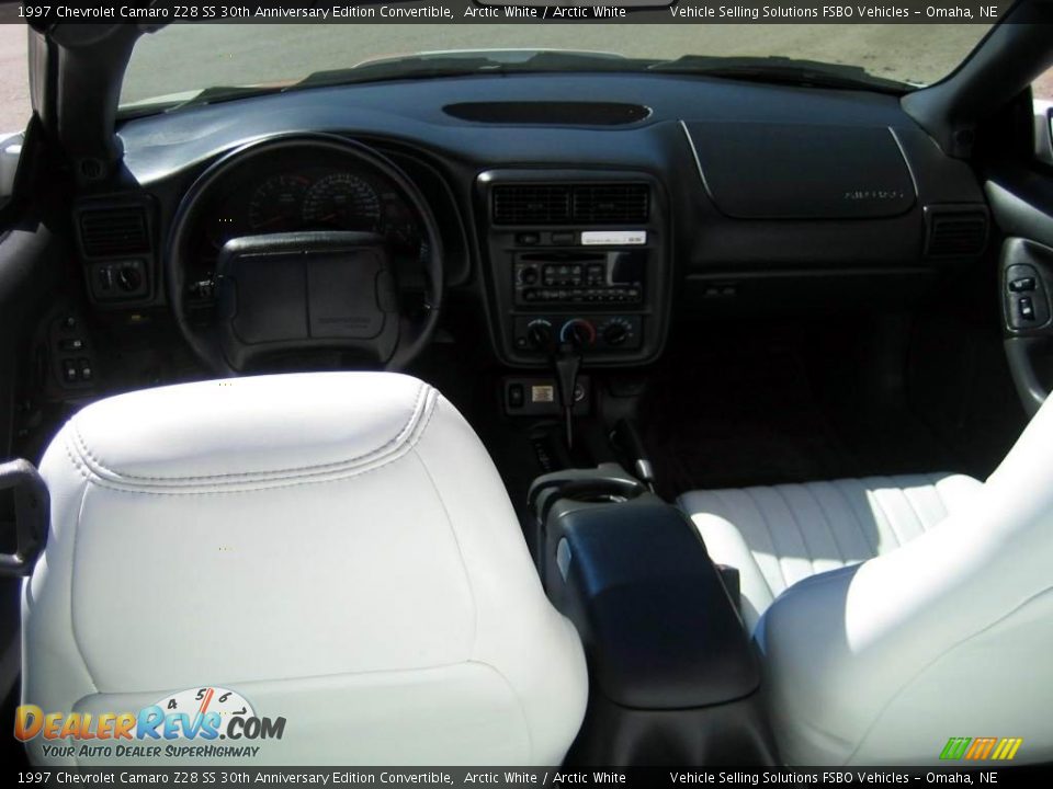 1997 Chevrolet Camaro Z28 SS 30th Anniversary Edition Convertible Arctic White / Arctic White Photo #25