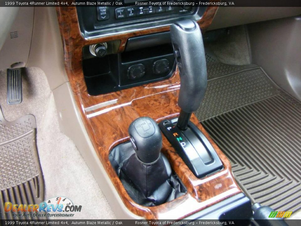 1999 Toyota 4Runner Limited 4x4 Autumn Blaze Metallic / Oak Photo #13