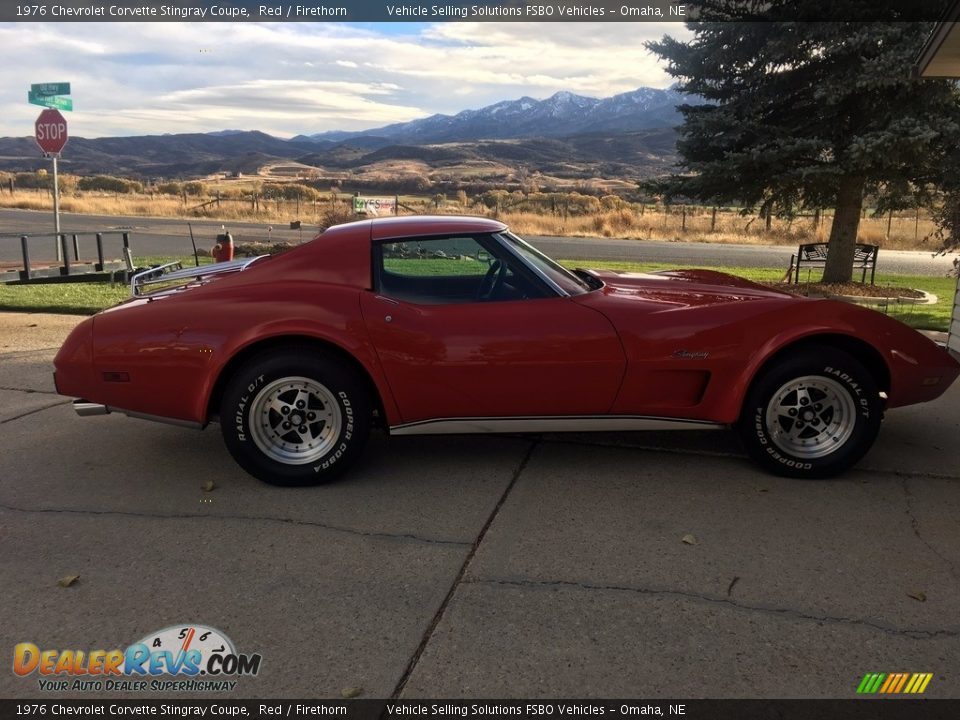 1976 Chevrolet Corvette Stingray Coupe Red / Firethorn Photo #1