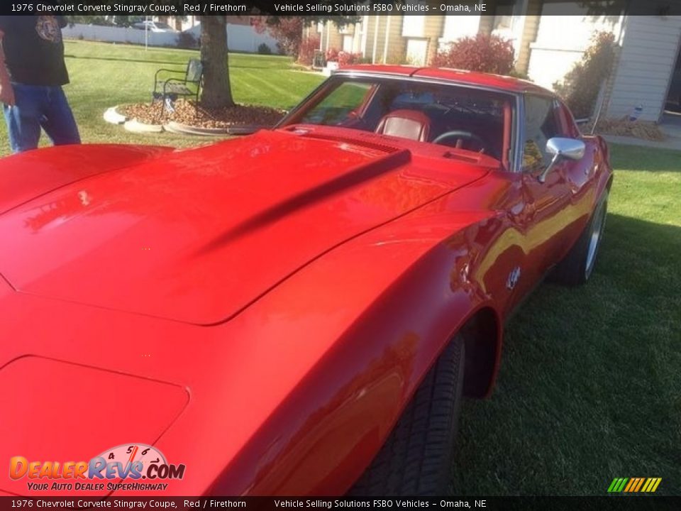 1976 Chevrolet Corvette Stingray Coupe Red / Firethorn Photo #4