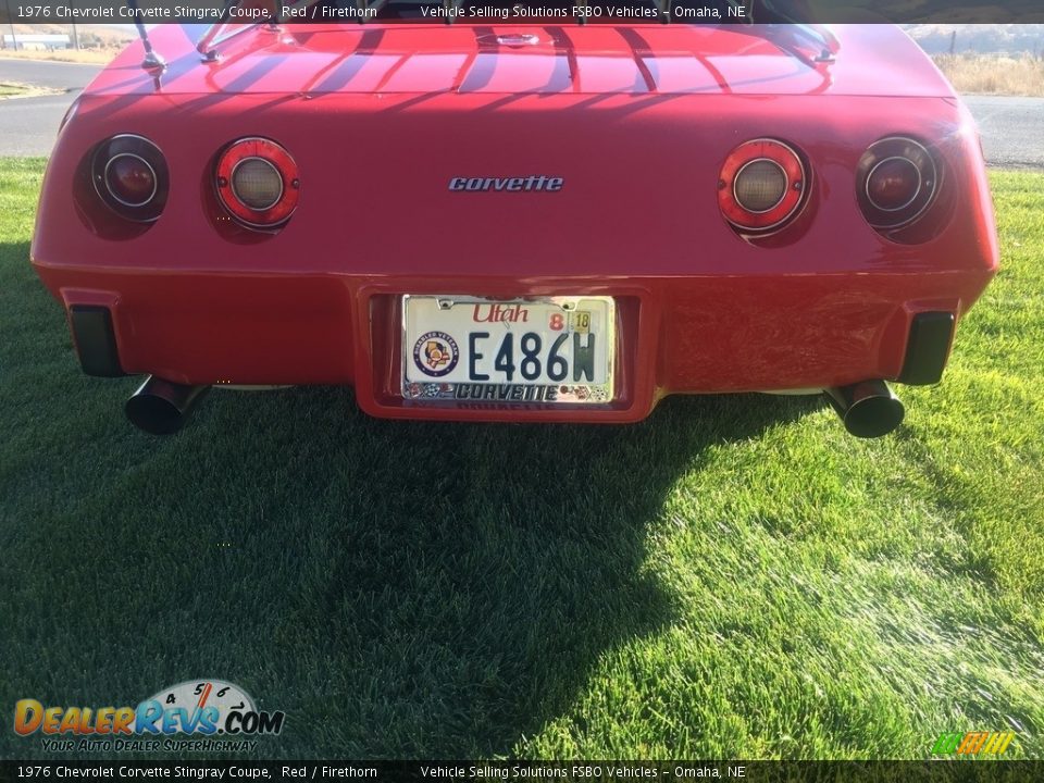 1976 Chevrolet Corvette Stingray Coupe Red / Firethorn Photo #8