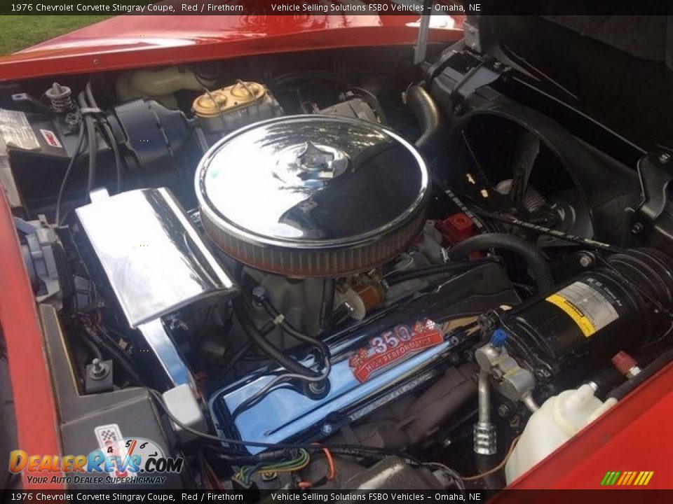 1976 Chevrolet Corvette Stingray Coupe Red / Firethorn Photo #9
