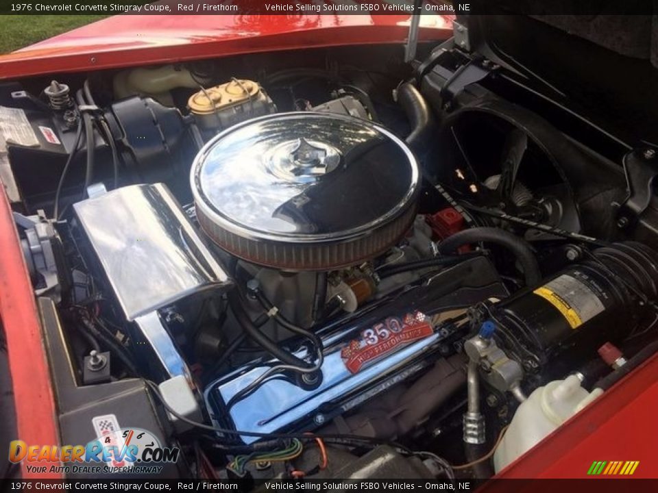 1976 Chevrolet Corvette Stingray Coupe Red / Firethorn Photo #10