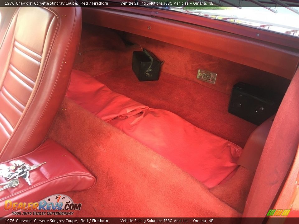 1976 Chevrolet Corvette Stingray Coupe Red / Firethorn Photo #12
