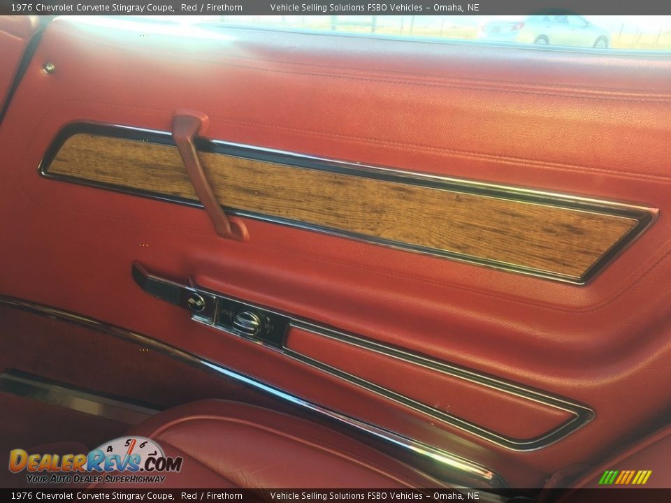 1976 Chevrolet Corvette Stingray Coupe Red / Firethorn Photo #14