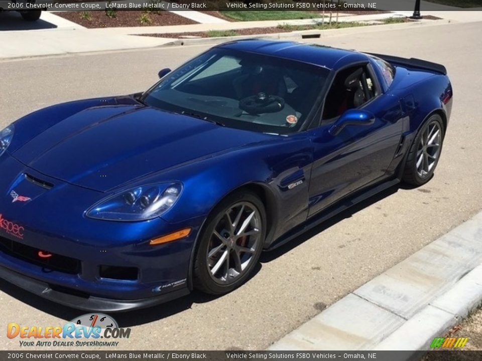 2006 Chevrolet Corvette Coupe LeMans Blue Metallic / Ebony Black Photo #1