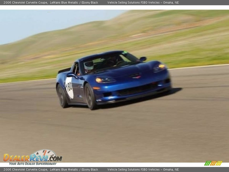 2006 Chevrolet Corvette Coupe LeMans Blue Metallic / Ebony Black Photo #4