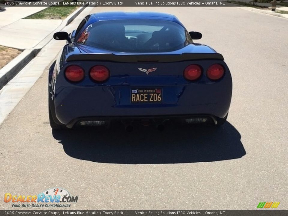 2006 Chevrolet Corvette Coupe LeMans Blue Metallic / Ebony Black Photo #5