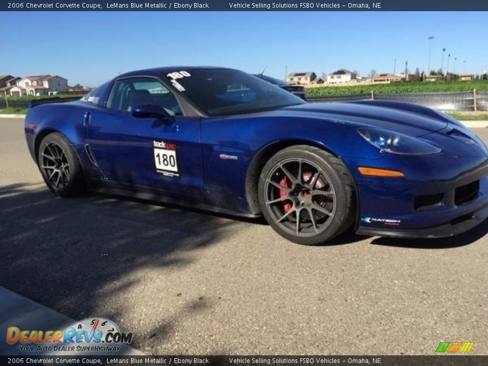 2006 Chevrolet Corvette Coupe LeMans Blue Metallic / Ebony Black Photo #8