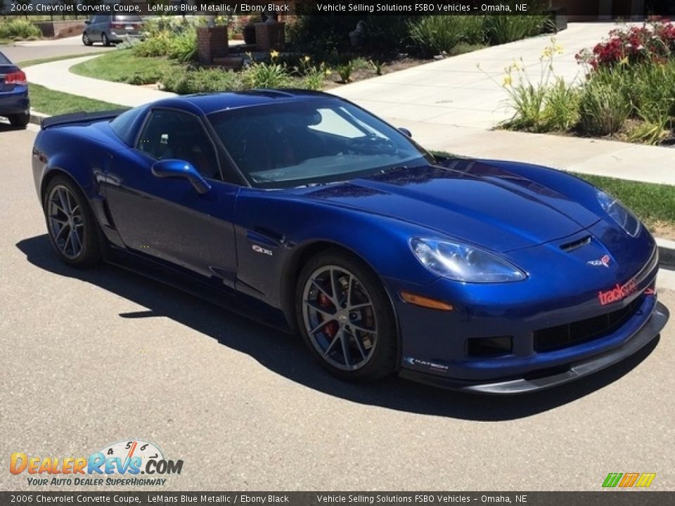 2006 Chevrolet Corvette Coupe LeMans Blue Metallic / Ebony Black Photo #9