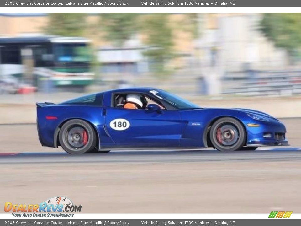 2006 Chevrolet Corvette Coupe LeMans Blue Metallic / Ebony Black Photo #10