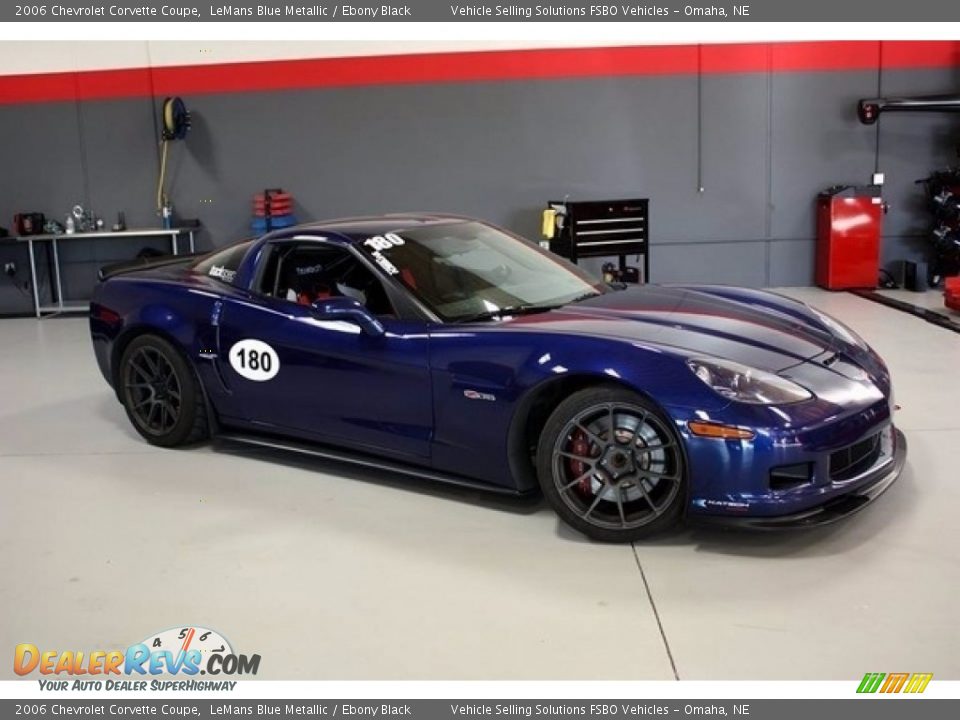 2006 Chevrolet Corvette Coupe LeMans Blue Metallic / Ebony Black Photo #11