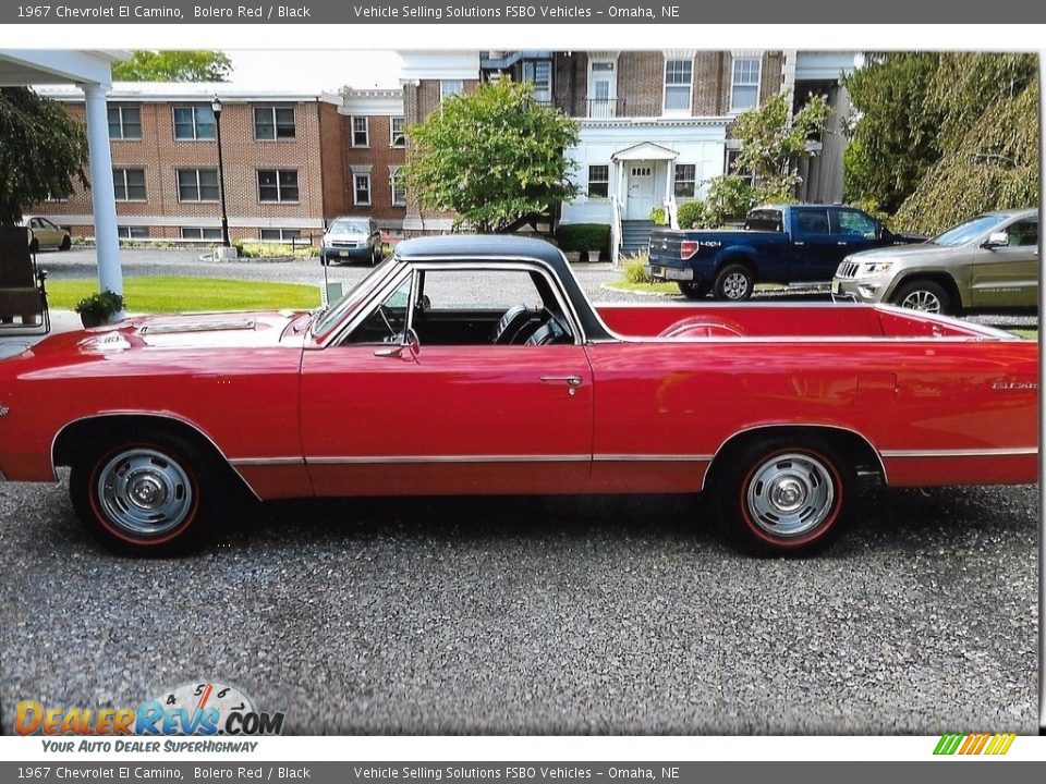 Bolero Red 1967 Chevrolet El Camino  Photo #1