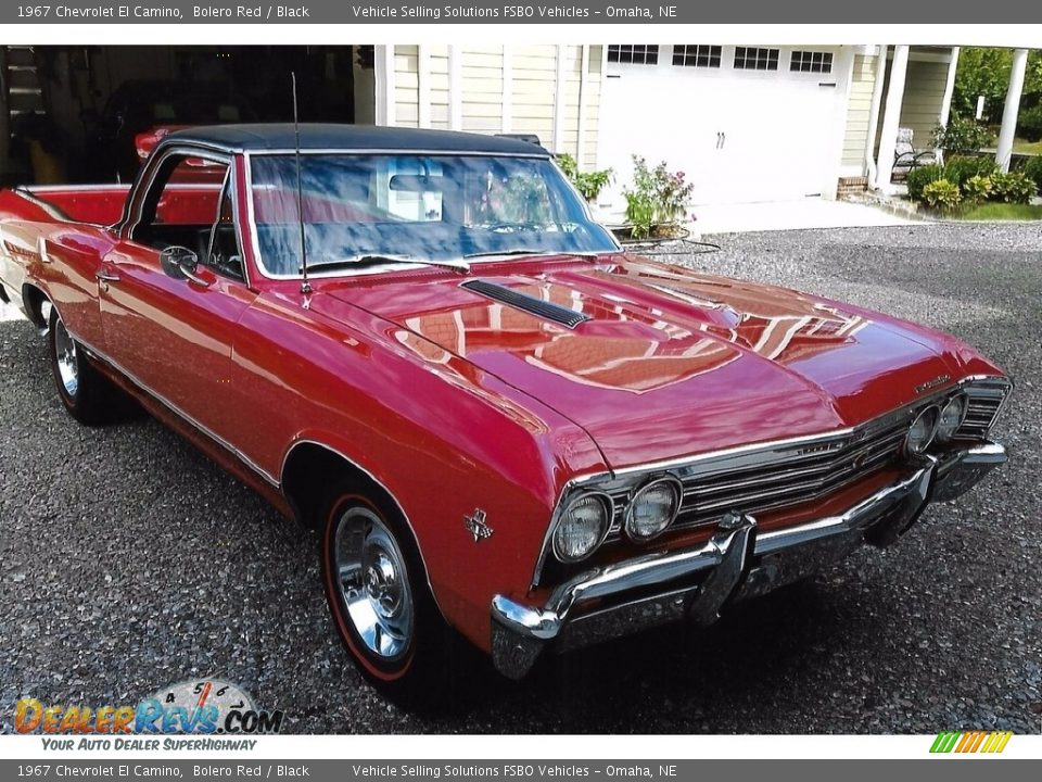 Bolero Red 1967 Chevrolet El Camino  Photo #6