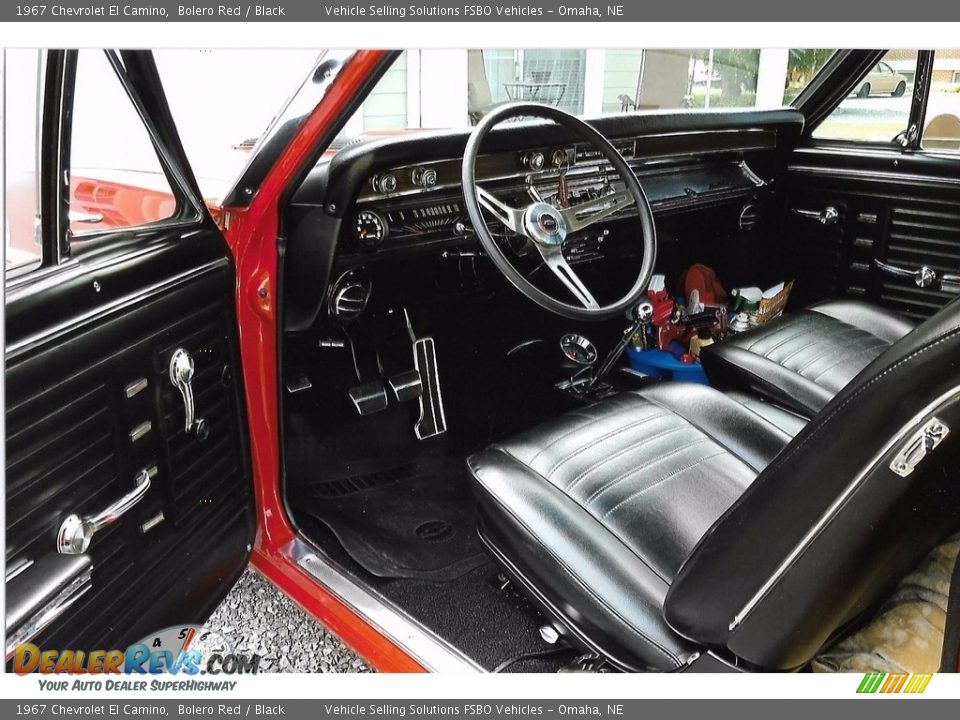 Front Seat of 1967 Chevrolet El Camino  Photo #12