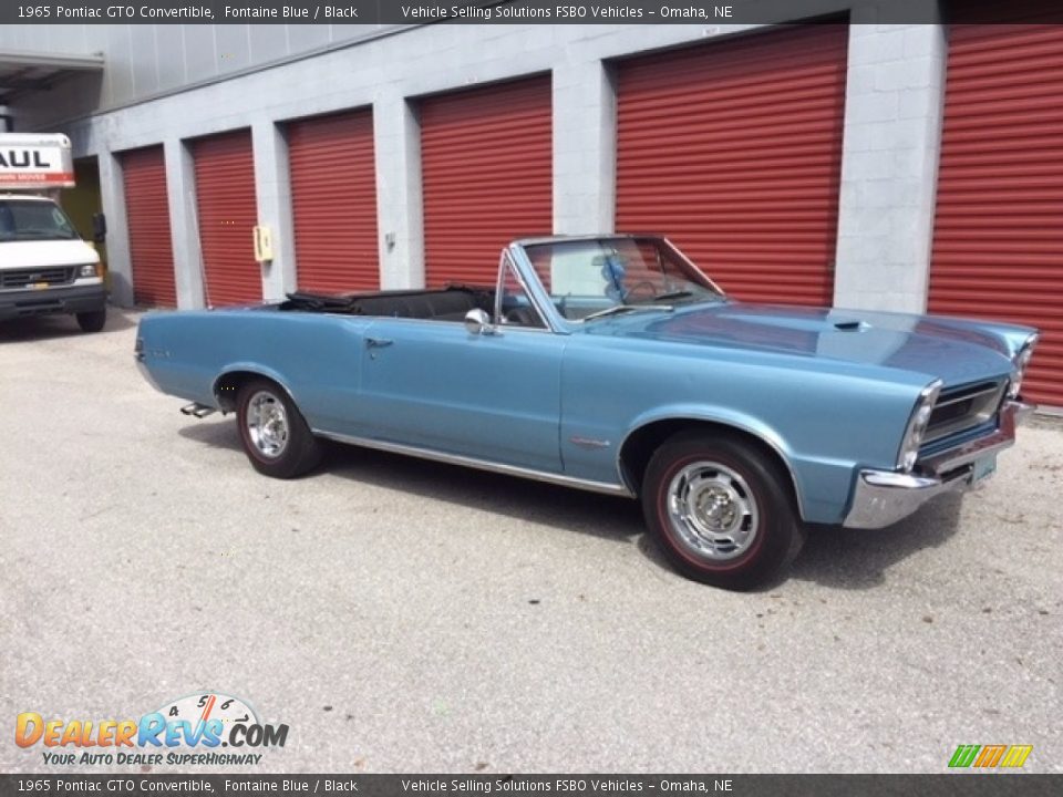 Front 3/4 View of 1965 Pontiac GTO Convertible Photo #1
