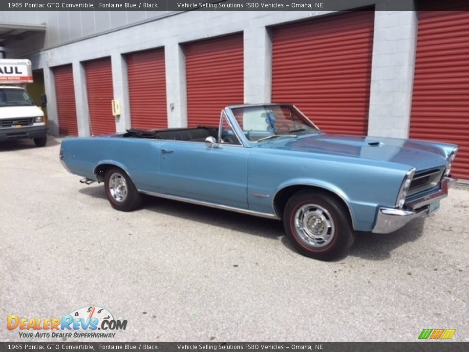 Front 3/4 View of 1965 Pontiac GTO Convertible Photo #1