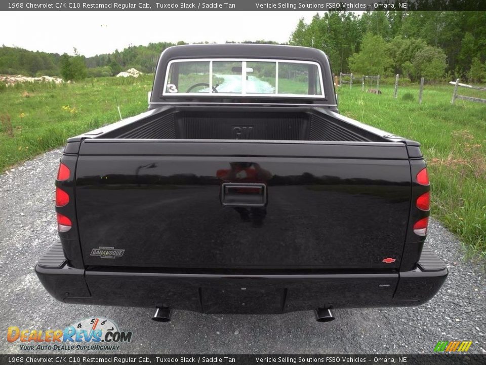 1968 Chevrolet C/K C10 Restomod Regular Cab Tuxedo Black / Saddle Tan Photo #5