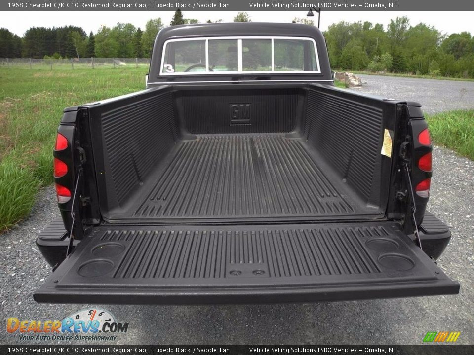 1968 Chevrolet C/K C10 Restomod Regular Cab Tuxedo Black / Saddle Tan Photo #6