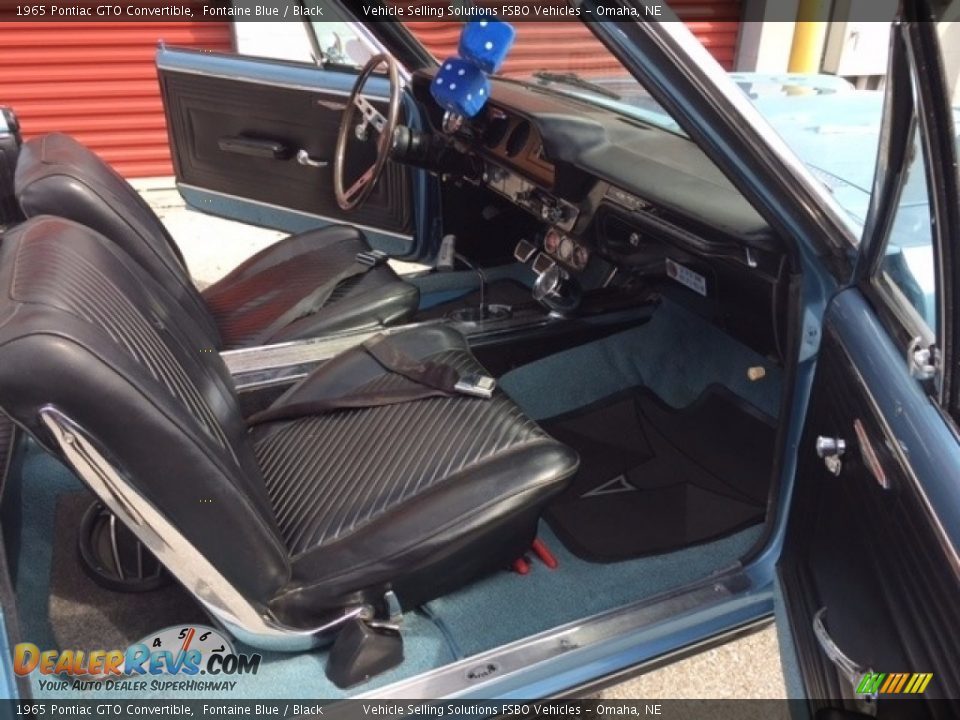 Front Seat of 1965 Pontiac GTO Convertible Photo #7