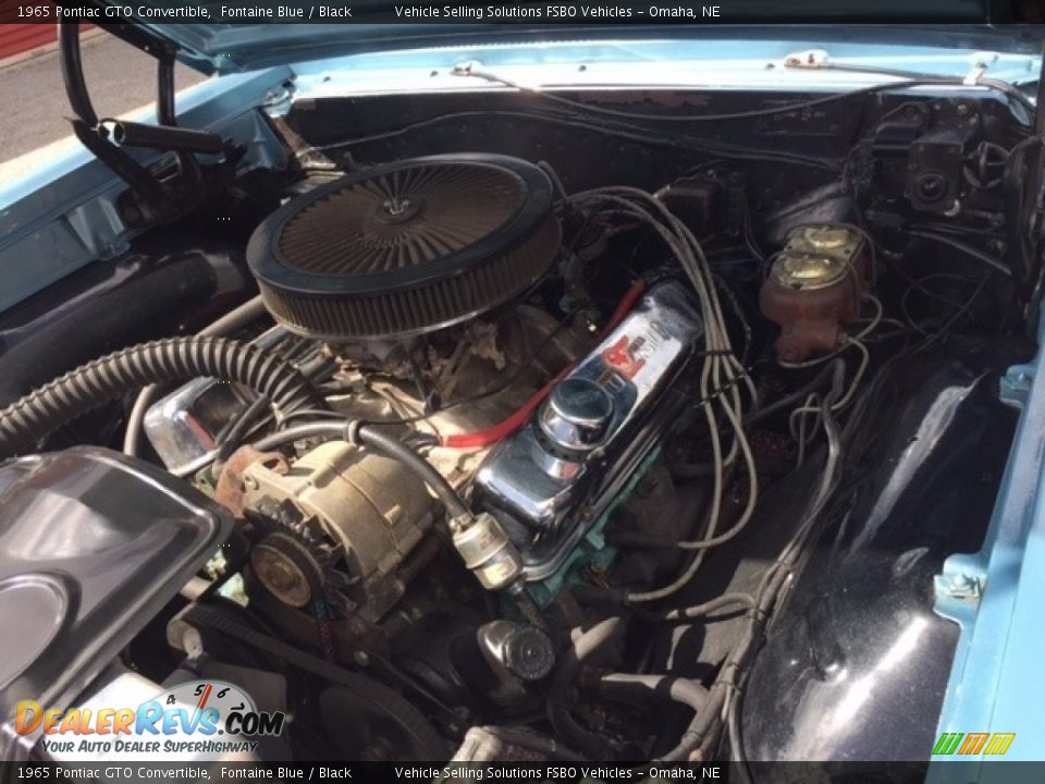 1965 Pontiac GTO Convertible 455ci OHV 16-Valve V8 Engine Photo #10