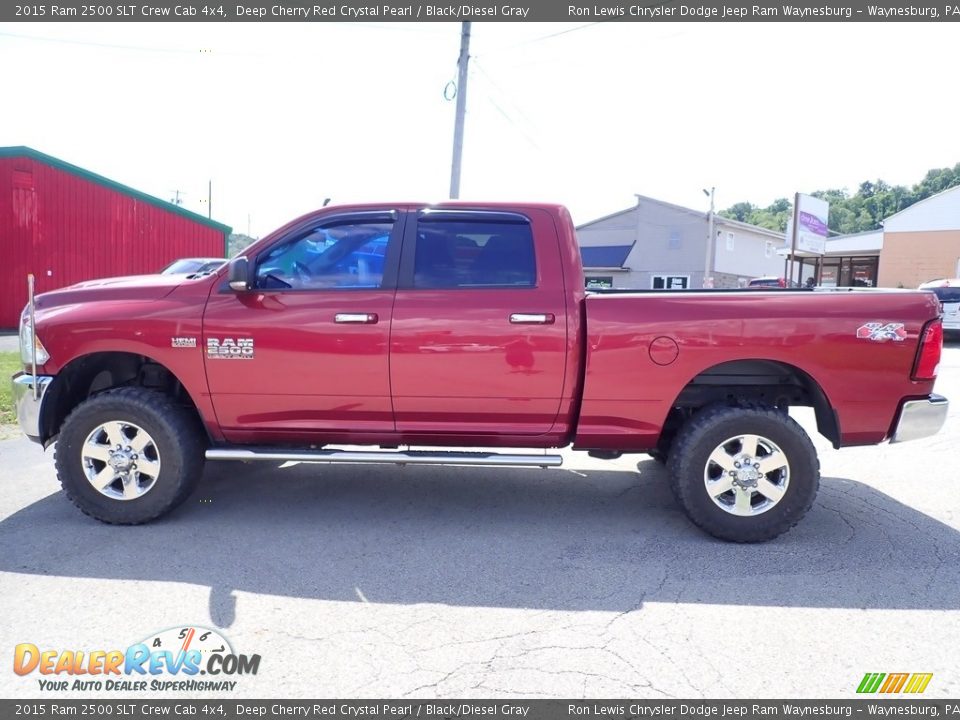 Deep Cherry Red Crystal Pearl 2015 Ram 2500 SLT Crew Cab 4x4 Photo #3