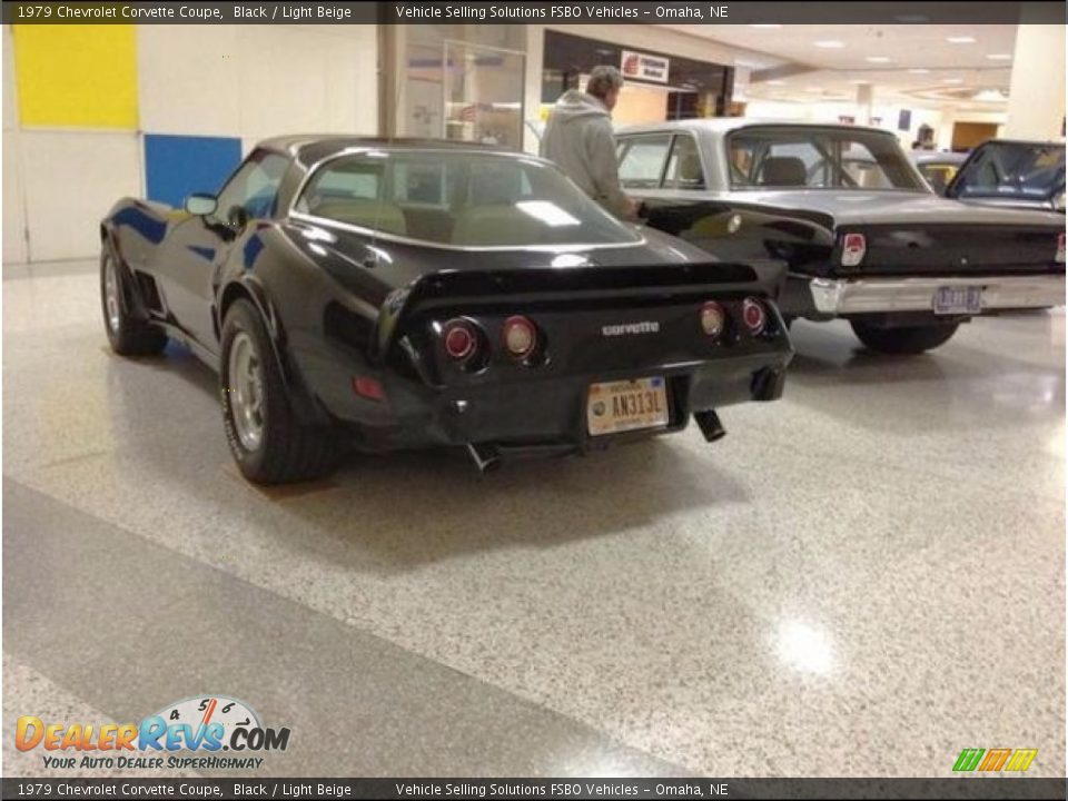 1979 Chevrolet Corvette Coupe Black / Light Beige Photo #2