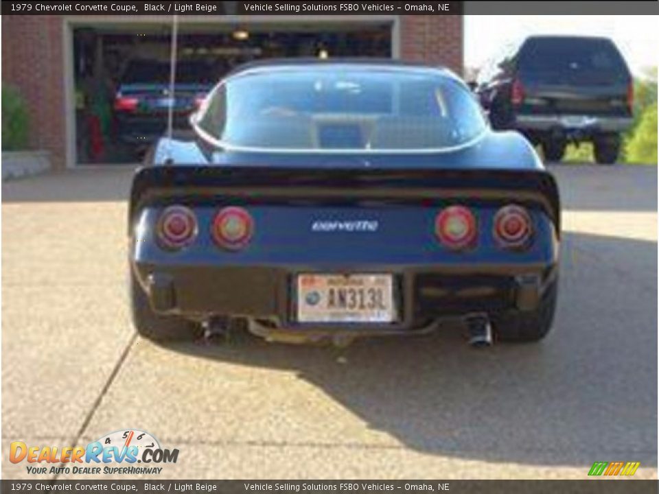 1979 Chevrolet Corvette Coupe Black / Light Beige Photo #4