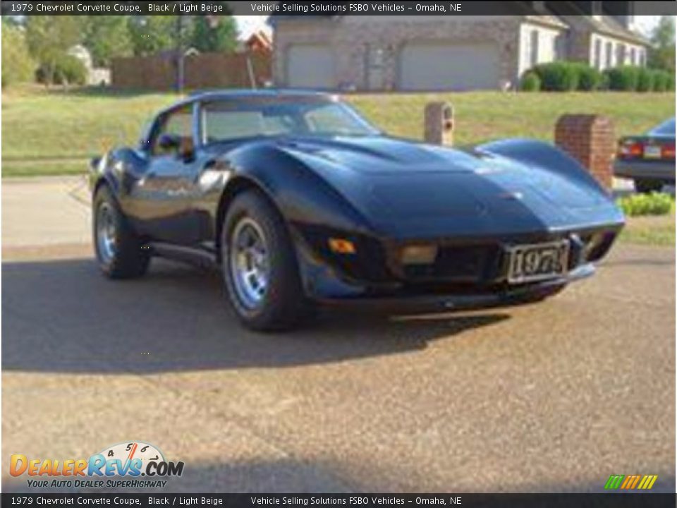 1979 Chevrolet Corvette Coupe Black / Light Beige Photo #5