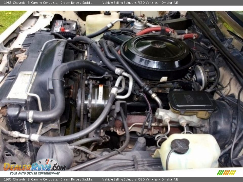 1985 Chevrolet El Camino Conquista 5.0 Liter OHV 16-Valve V8 Engine Photo #9