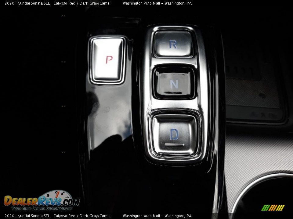 2020 Hyundai Sonata SEL Calypso Red / Dark Gray/Camel Photo #19