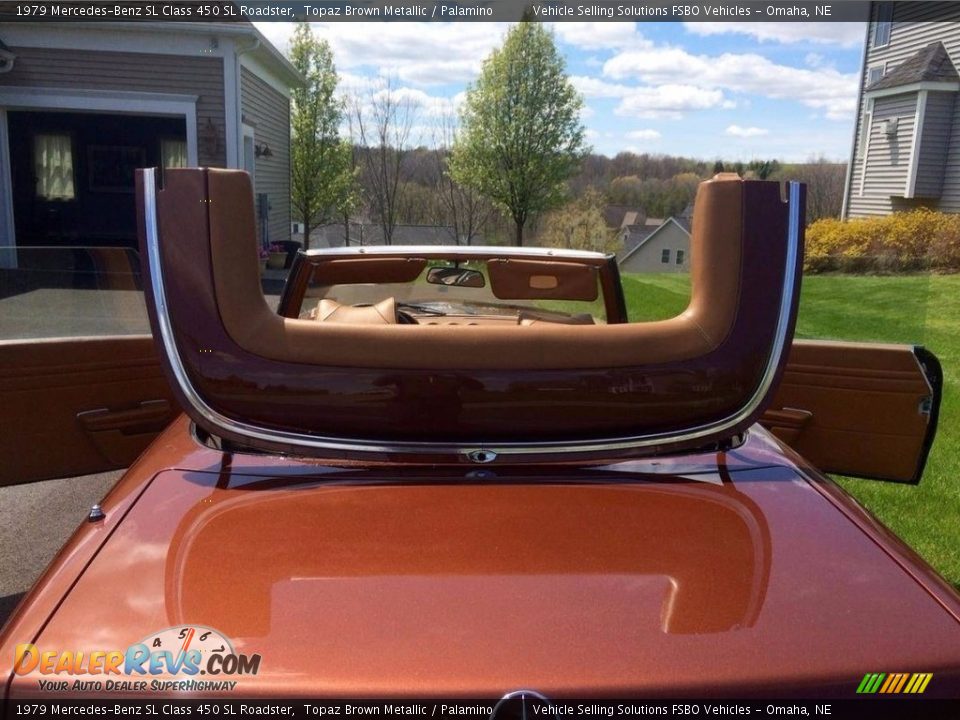 1979 Mercedes-Benz SL Class 450 SL Roadster Topaz Brown Metallic / Palamino Photo #4