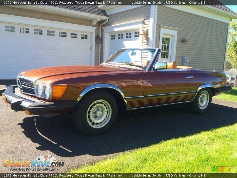 Topaz Brown Metallic 1979 Mercedes-Benz SL Class 450 SL Roadster Photo #5